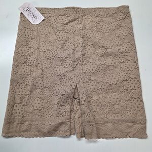 Special Intimates High Waist Shapewear Floral Lace Shaping Plus Sizes 1X 3X New